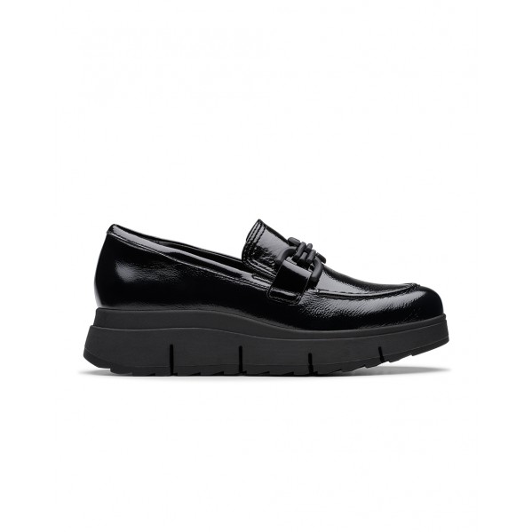 Γυναικεία δερμάτινα loafers Clarks 26179805 Μαύρα