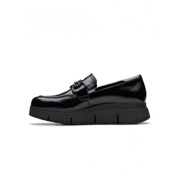 Γυναικεία δερμάτινα loafers Clarks 26179805 Μαύρα