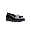 Γυναικεία δερμάτινα loafers Clarks 26178704 Μαύρα