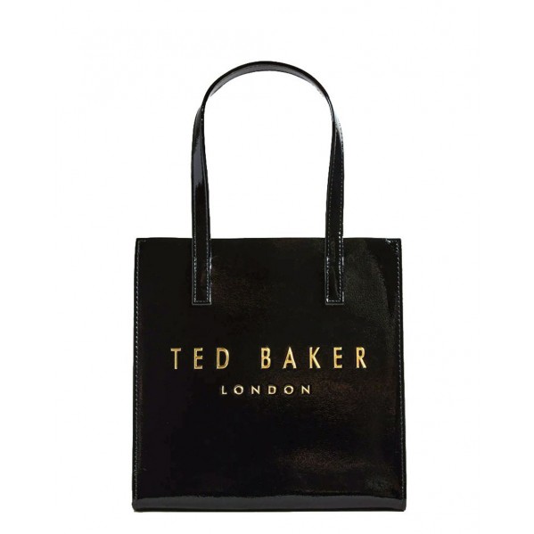 Γυναικεία τσάντα ώμου Ted Baker 271043 WXB-CRINION Crinkle Small ICON Μαύρη